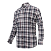 Imagine CAMASA FLANEL CU CAROURI GROASA / GRI - 2XL/H-188