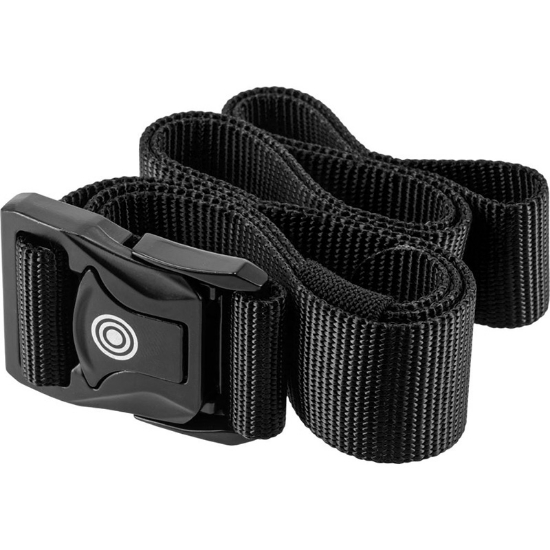 Imagine CUREA POLIESTER CU CATARAMA METAL RAPIDA 130CM / NEGRU