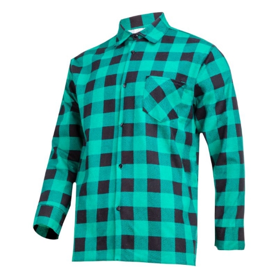 Imagine CAMASA FLANEL CU CAROURI / BLEUMARIN - M/H-170