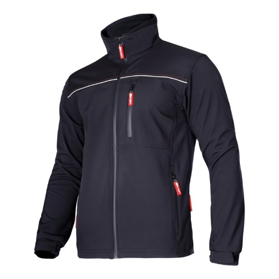 Imagine JACHETA ELASTICA / NEGRU -2XL