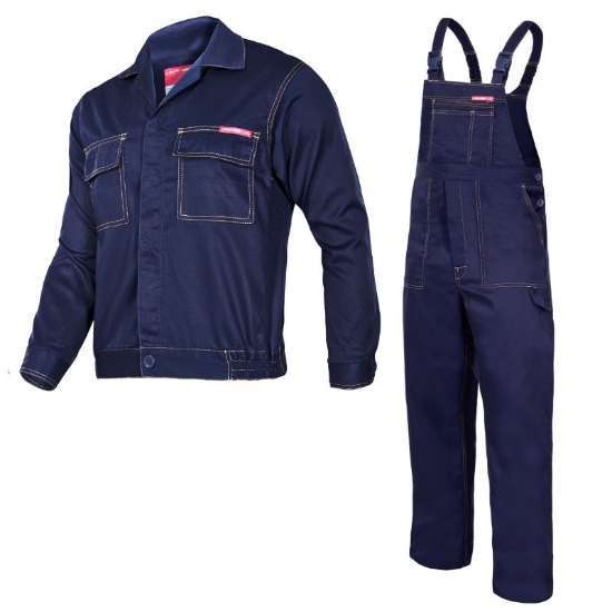 Imagine COSTUM LUCRU SUBTIRE / ALBASTRU - XL/H-188
