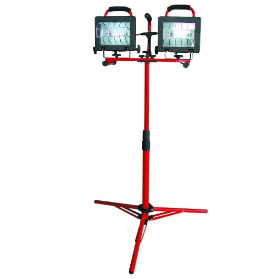 Imagine LAMPA HALOGEN PORTABILA CU STATIV COMPLEX 2X500W / 220V