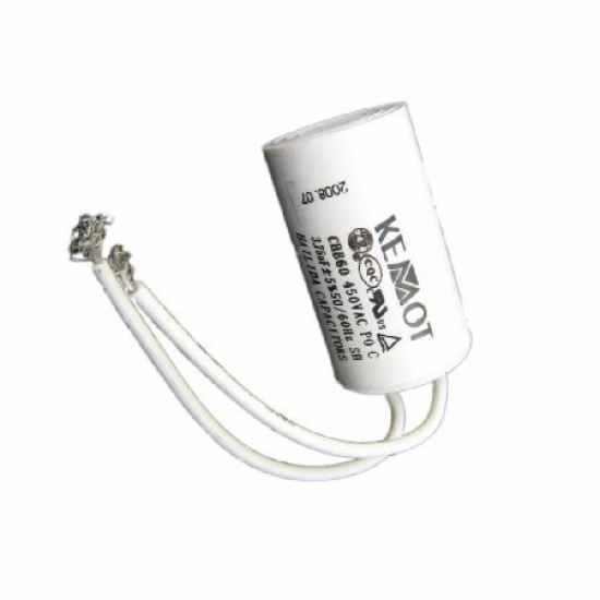 Imagine CONDENSATOR MOTOR CU FIR CONECTOR -  3.75UF / 450V