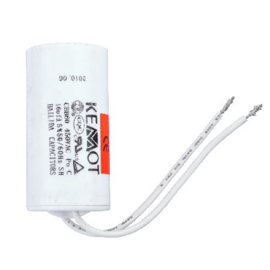 Imagine CONDENSATOR MOTOR CU FIR CONECTOR -  4.50UF / 450V