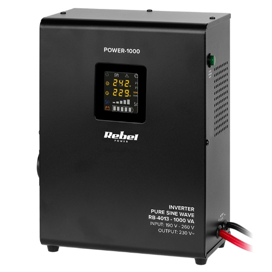 Imagine UPS DE PERETE CU SINUS PUR - 12V / 1000VA / 700W