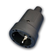 Imagine CUPLA STECHER LINIAR CAUCIUCAT CU MANSON / NEGRU