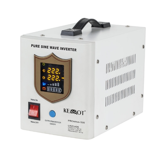 Imagine UPS CU SINUS PUR - 12V / 500W / ALB