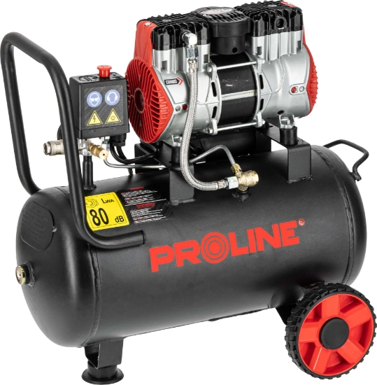 Imagine COMPRESOR AER FARA ULEI - 750W / 8BAR / 167L/MIN / 24L