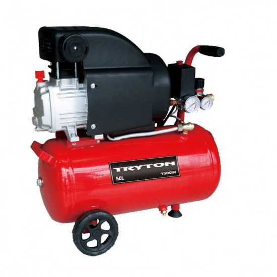 Imagine COMPRESOR AER CU ULEI - 8BAR / 206L/MIN / 1500W / 50L