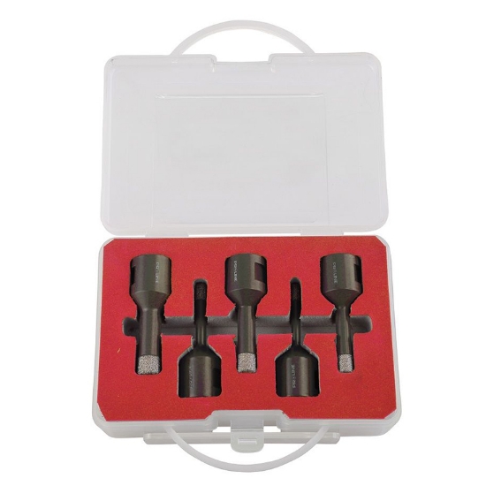 Imagine SET CAROTE DIAMANTATE CU FILET FIXARE 5-12MM - 5P.