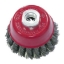 Imagine PERIE SARMA IMPLETITA TIP CUPA CU FILET 65MM