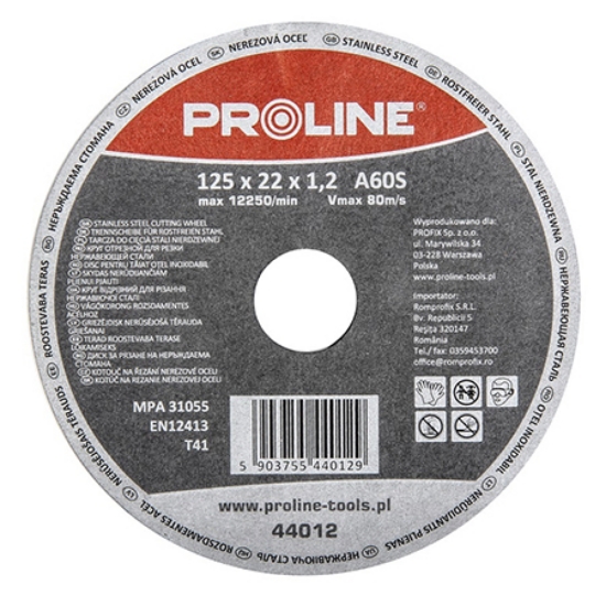 Imagine DISC DEBITARE INOX 115X1.0MM / A60S