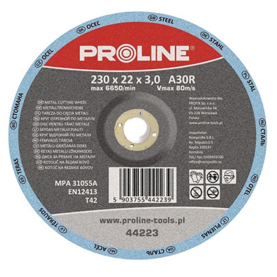 Imagine DISC DEBITARE METAL DEPRESAT 125X2.5MM / A36S