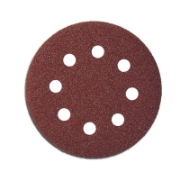 Imagine DISC ABRAZIV HARTIE CU ORIFICII 125MM - GR.100, 5/SET