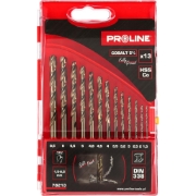 Imagine SET BURGHIE METAL HSS-CO 135° IN CASETA 1.5-6.5MM - 13P