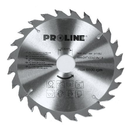 Imagine DISC CIRCULAR PENTRU LEMN CU DINTI VIDIA 130MM / 30D.