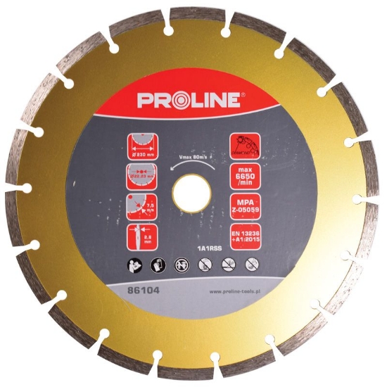 Imagine DISC DIAMANTAT SEGMENTAT SUPER DUR 125MM