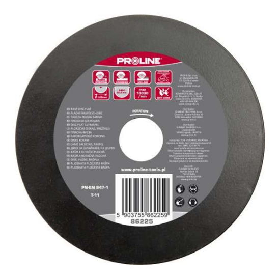 Imagine DISC RASPEL PLAT / ASPRU - 230MM