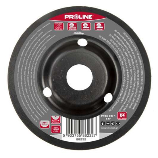 Imagine DISC RASPEL CONIC / FIN - 125MM
