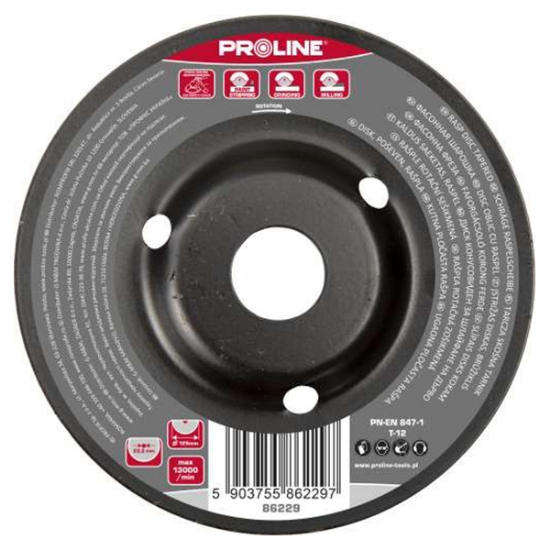 Imagine DISC RASPEL CONIC / ASPRU - 230MM