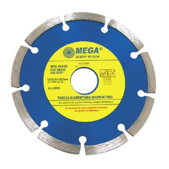 Imagine DISC DIAMANTAT SEGMENTAT 115MM