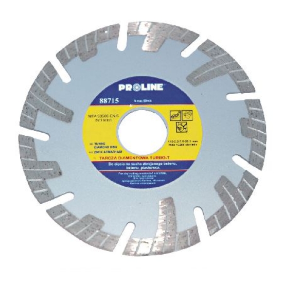Imagine DISC DIAMANTAT TURBO SEGMENTAT 115MM
