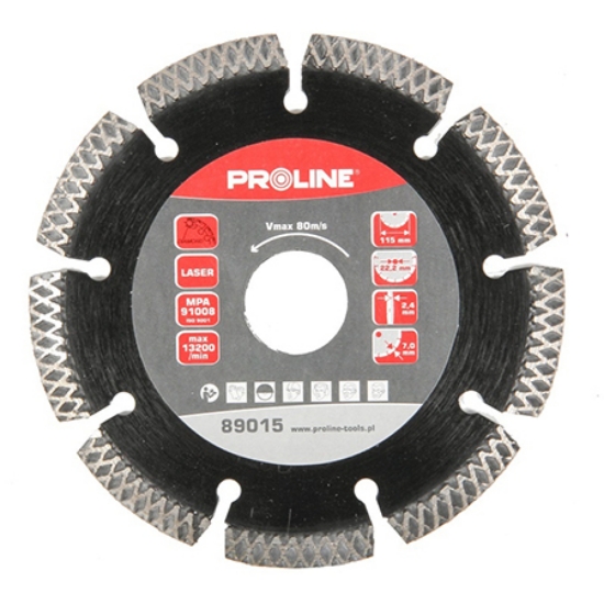 Imagine DISC DIAMANTAT SEGMENTAT LASER TIP-X 180MM