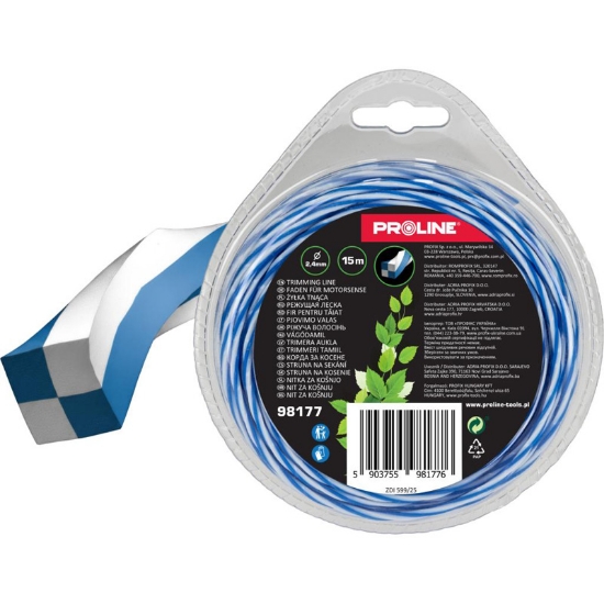 Imagine FIR MOTOCOASA RANFORSAT - CAROU-RASUCIT 2.7MM / 15M