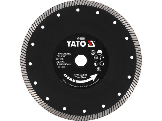Imagine DISC DIAMANTAT, 230 X 22.2 X 2 MM