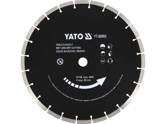 Imagine DISC DIAMANTAT BETON 350X25.4MM,UD/USCAT