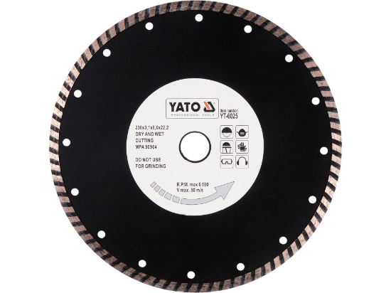 Imagine DISC DIAMANTAT TURBO 230 MM