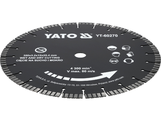 Imagine DISC PENTRU CUTTER BETON 350MM