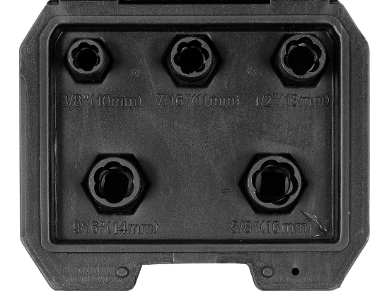 Imagine SET EXTRACTOR ȘURUBURI/PIULIȚE, 5 PIESE
