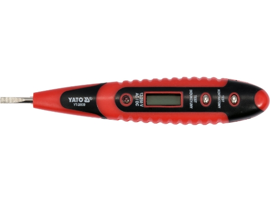 Imagine TESTER DIGITAL TENSIUNE EL. 12-250V