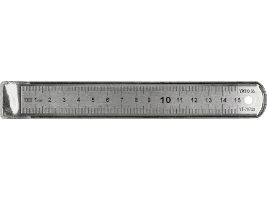 Imagine RIGLĂ OȚEL INOXIDABIL 150MM