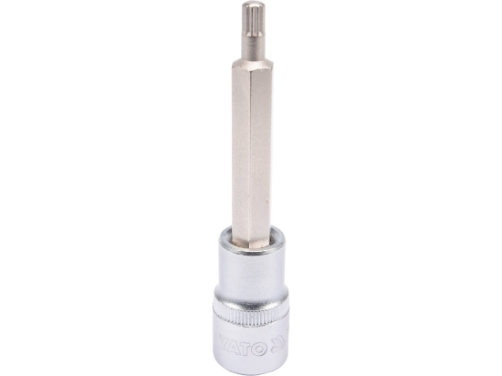 Imagine BIT SPLINE CU ADAPTOR 1/2",M6,100MM