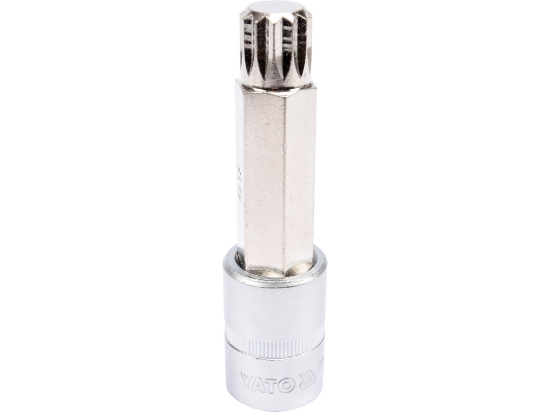 Imagine BIT SPLINE CU ADAPTOR 1/2",M17,100MM