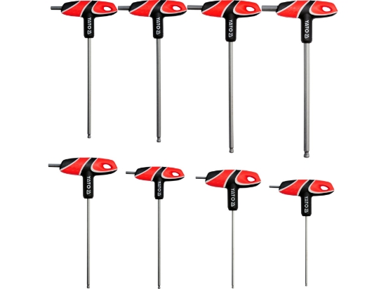 Imagine SET IMBUS MANER TIP "T", CU BILA, 8 PCS