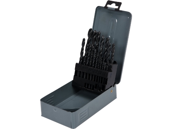 Imagine SET BURGHIE METAL HSS 19 PIESE 1,0-10MM