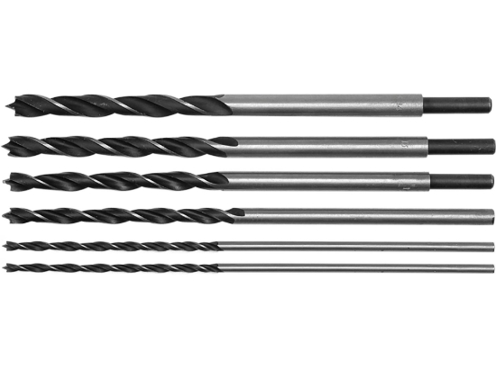 Imagine SET BURGHIE PT.LEMN 300MM 6 PIESE 6-14MM