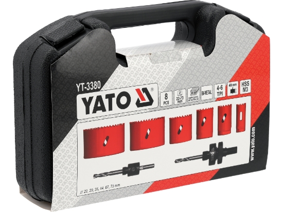 Imagine SET CAROTE PT ELECTRICIENI 8BUC,22-73MM