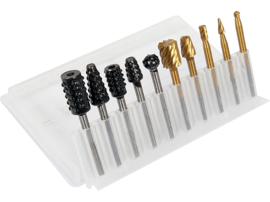 Imagine SET FREZE PT LEMN/METAL/PLASTIC 10 PIESE