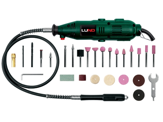 Imagine MINI-FREZA EL. 135W LUND + 40ACCESORII
