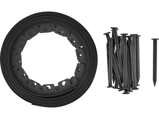 Imagine MARGINE FLEXIB PT GAZON CU CUIE 40MM/10M