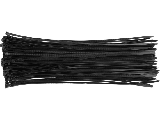 Imagine COLIERE  PLASTIC 280X4,8,100BUC,NEGRE