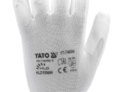 Imagine MĂNUŞI DE PROTECTIE,NYLON ALB, MARIMEA 9