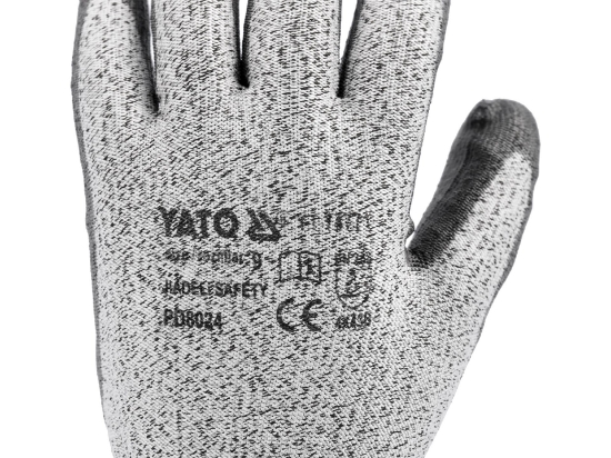 Imagine MĂNUŞI PROTECTIE HPPE NEGRE PU, M 10