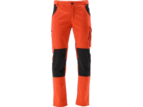 Imagine PANTALON DE LUCRU STRETCH. PORTOCALE.M