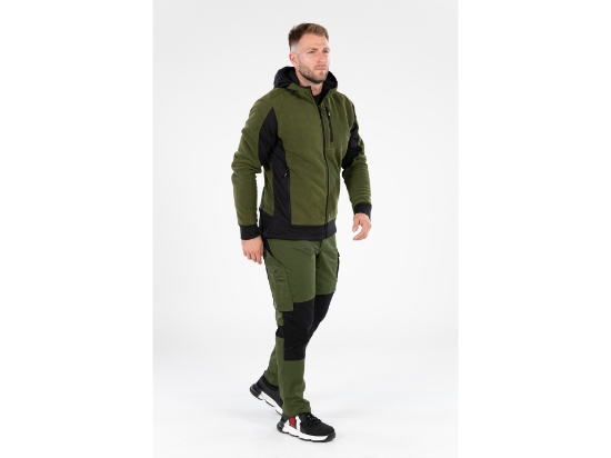 Imagine PANTALON DE LUCRU STRETCH. VERDE 3XL