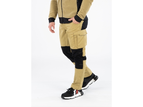 Imagine PANTALON DE LUCRU STRETCH. KAKI M